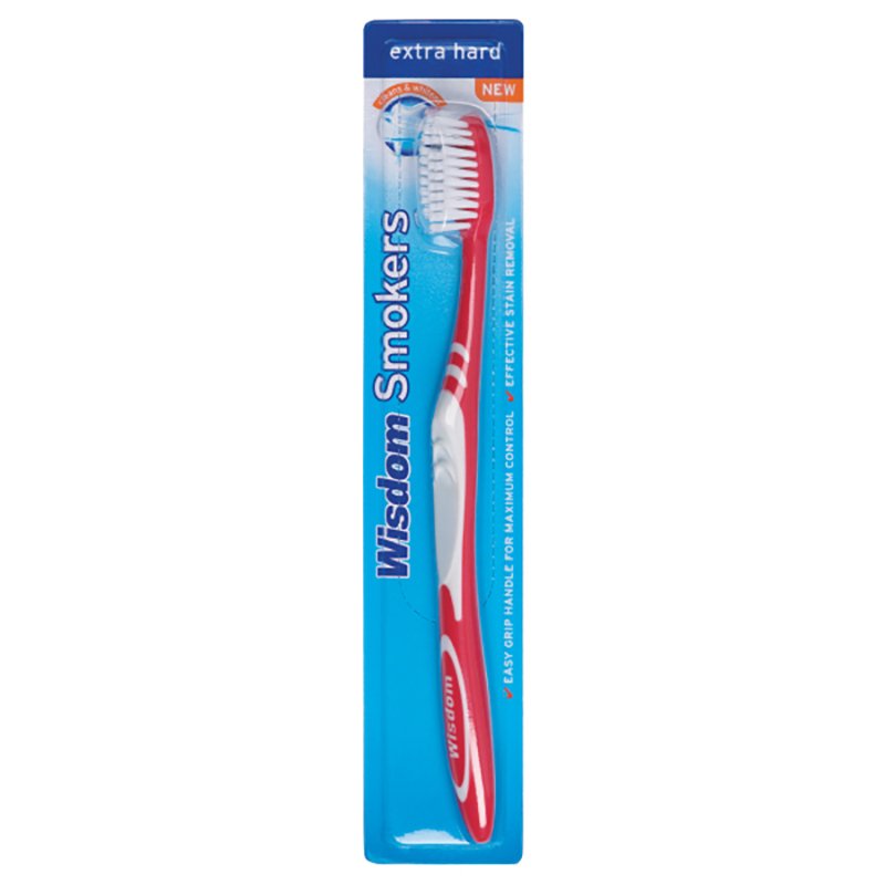 Wisdom Smokers Extra Hard Toothbrush