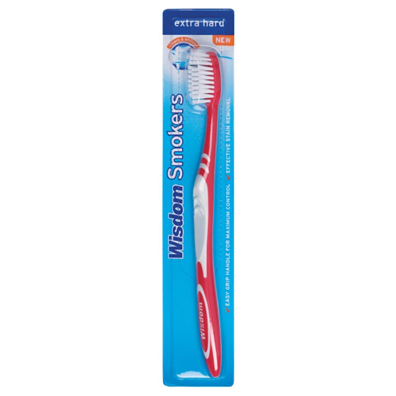 Wisdom Smokers Extra Hard Toothbrush