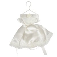 Satin Dress Favour Ivory - 160mm