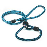 Outhwaite Harlequin Slip Lead 9mmx46in Blue/Black