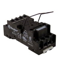 Finder 94.74.0SMA - 4 Pole Relay Black Base