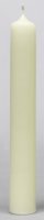 Altar Candle/40mm x 300mm/Ivory/Spiked  (88021)