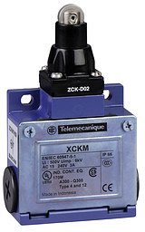 IP66 Snap Action Limit Switch, Roller Plunger, Zinc Alloy, NO/NC, 240V