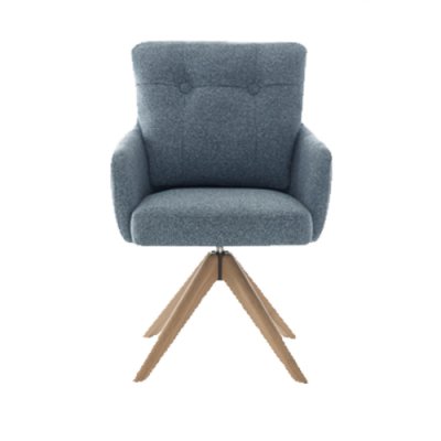 Dining Chair Cotswold Storm Teal 1
