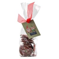 Gift bags of giant Christmas buttons with decorations - 3 designs 12x100g