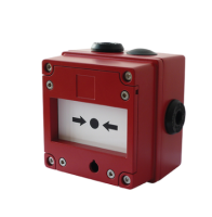 e2s WP3-BG Weatherproof Break Glass Manual Call Point