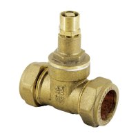 H&B 28mm LOCKSHIELD GATE VALVE COPPER TO COPPER