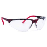 TERMINATOR GLASSES RED FRAME CLEAR LENS