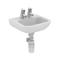Armitage Shanks Portman 21 400mm Basin 2 Taphole No Overflow S215801