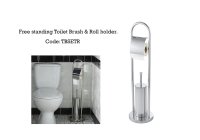 Toilet Brush & Roll Set Upright