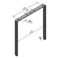Harmonic Design MP15N Vertical U-Bracket