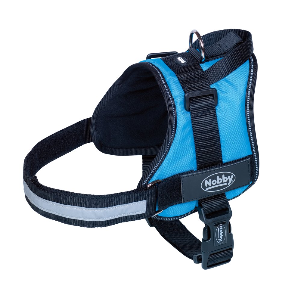 Nobby 80583-06 Nylon Seguro Harness Large Blue