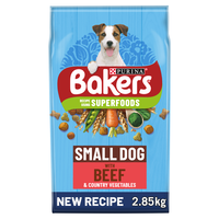 Bakers Complete Small Dog - Beef & Veg 2.7kg