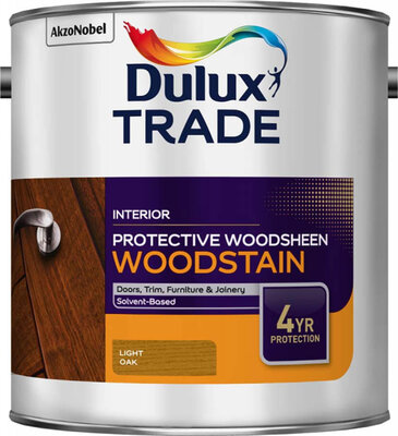 Dulux Trade Protective Woodsheen Light Oak 2.5L Paint 5180642