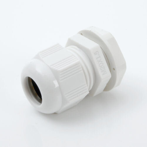 Cable Glands Plastic Metric with Locknut