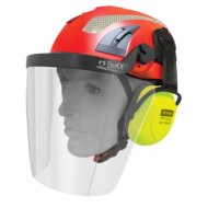 HPHFCKCV - Hellberg Climbing Helmet Earmuff & Clear Visor Kit 