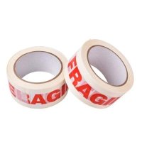 Vinyl Tape - Fragile Warning - 48mm x 66m