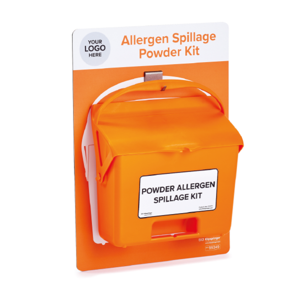 Allergen Spillage Powder Kit Shadow Board, Orange Klipspringer