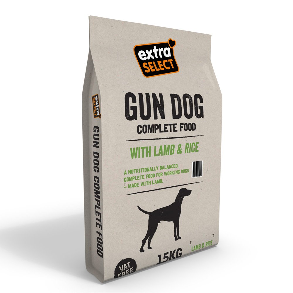 Extra Select Complete Gundog Lamb and Rice Dry Food 15kg
