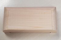 Half Newel Post Cap Flat 125x58x43mm Red Deal XD
