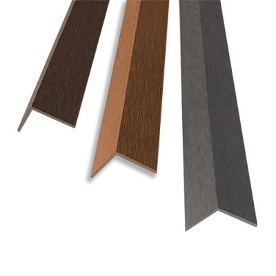 Teranna Aluminium sealed strip L shape silver grey 2.2mtr