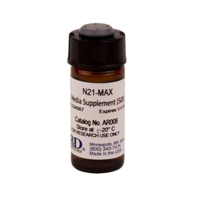 Stem Cells, N21-MAX Media Supplement (50X), 10 mL
