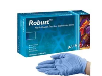 Aurelia Robust Nitrile PF Blue Disp Glove 5.0g S (100)