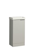 CADENCE CLOAKROOM UNIT GLOSS LIGHT GREY  (UNIT ONLY)