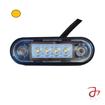 lg129-1224v-led-flush-marker-light-cw-2-gaskets-amber