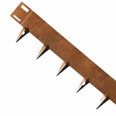 CORE EDGE 100mm Corten 5m Garden/Lawn Edging (Pack of 5x 1075mm)