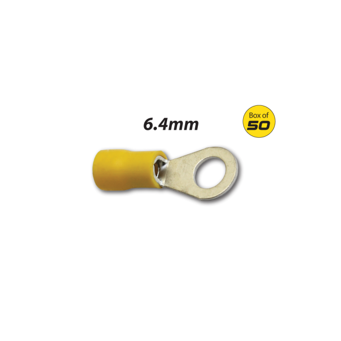 Eye Terminals (To suit 4.0mm&sup2; &ndash; 6.0mm&sup2; cables)