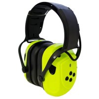 111517-Premium Hi-Vis Yellow Bluetooth Earmuffs&ndash;Class 5 