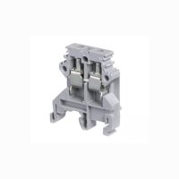 MS6/8 Entrelec Mini Feedthrough Terminal 6mm&sup2; Grey 1SNA115278R0100
