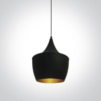 One Light Retro Aluminium Pendant 160CM 63044/B/BS