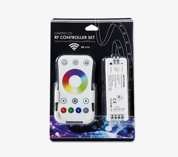 Lumeno Remote Control and Receiver Set for All LED Strip