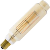 11W CALEX GIANT LED FILAMENT  DIMMABLE TOWER  TT75  LAMP 240 VOLT E40 2100K GOLD FINISH 1100 LUMEN