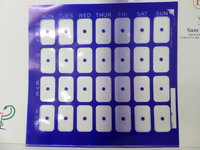 XL01/S WEEKLY CLEAR MAX SPARE SEALS (PK 100)