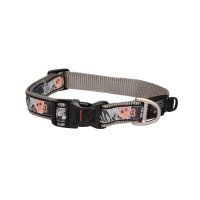 ROGZ Coral Island Small Adjustable Dog Collar 8"-12" x 1