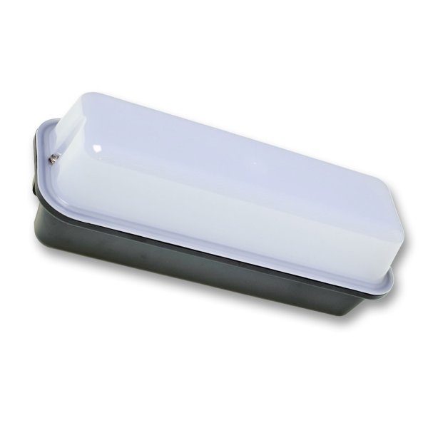 Source 8W IP44 6500K LED Bulkhead Black