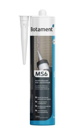 Botament MS6 Building Board Adhesive & Sealant Grey 310ml