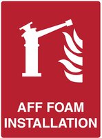 Fire Emergency Sign - Available in Sign Material - PVC, ACM, ADHESIVE