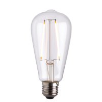 E27 CLEAR FILAMENT PEAR NON-DIMMABLE