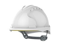 JSP EVO 3 Micro-Peak Non-Vented Helmet White