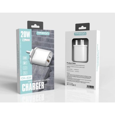 20W Dual Port PD 20W+QC3.0 Charger | 20WCHARGER 1