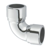 MCALPINE 42A-CB 42mm CHROME 90DEG BEND