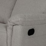 David Manual Recliner Corner Sofa - Grey 4