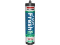 Soudal Stay Fresh Neutral Sanitary Silicone Light Ivory 300ml