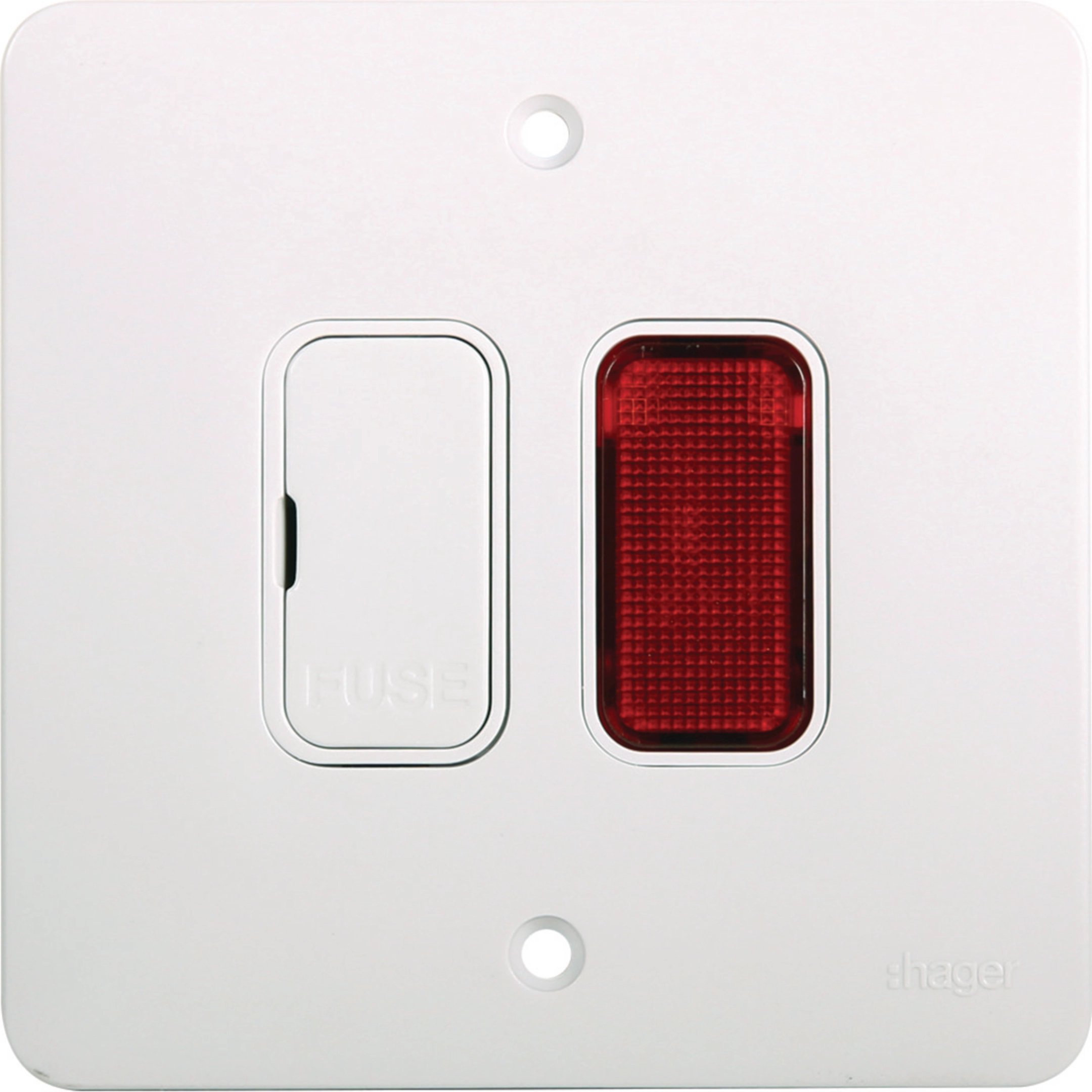 Hager 13A Unswitched Fused Connection Unit with Indicator