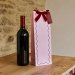 Pink & Red Velvet Bow Bottle Bag