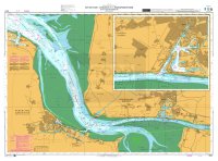 ADMIRALTY Chart - DE91 River Ems, Dukegat to Emssperrwerk (Ems Flood Barrier)